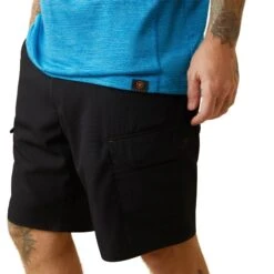 Ariat® Men's Rebar Evolution Athletic Fit Scuba Blue T-Shirt 10043325 -Ariat Shop S23 MNS WORK 10043325 detail01