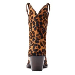 Ariat® Ladies Bandida Leopard Hair On Western Boots 10044393 -Ariat Shop S23 WMS WEST 10044393 heel