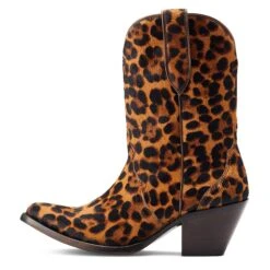 Ariat® Ladies Bandida Leopard Hair On Western Boots 10044393 -Ariat Shop S23 WMS WEST 10044393 side