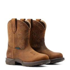 Ariat® Ladies Anthem H2O Round Toe Glazed Brown Boots 10044411 13 Ariat® Ladies Anthem H2O Round Toe Glazed Brown Boots 10044411 -Ariat Shop S23 WMS WEST 10044411 pair