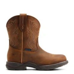 Ariat® Ladies Anthem H2O Round Toe Glazed Brown Boots 10044411 10 Ariat® Ladies Anthem H2O Round Toe Glazed Brown Boots 10044411 -Ariat Shop S23 WMS WEST 10044411 side11