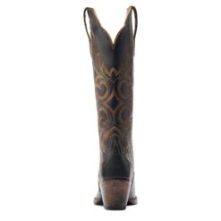 Ariat® Ladies Belinda StretchFit Beduino Black Western Boots 10044414 -Ariat Shop S23 WMS WEST 10044414 heel