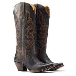Ariat® Ladies Belinda StretchFit Beduino Black Western Boots 10044414 -Ariat Shop S23 WMS WEST 10044414 pair