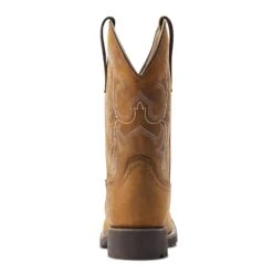 Ariat® Ladies Unbridled™ Rancher H2O Oily Distressed Tan Boots 10044437 9 Ariat® Ladies Unbridled™ Rancher H2O Oily Distressed Tan Boots 10044437 -Ariat Shop S23 WMS WEST 10044437 heel