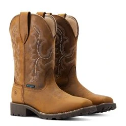 Ariat® Ladies Unbridled™ Rancher H2O Oily Distressed Tan Boots 10044437 11 Ariat® Ladies Unbridled™ Rancher H2O Oily Distressed Tan Boots 10044437 -Ariat Shop S23 WMS WEST 10044437 pair
