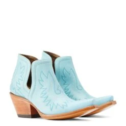 Ariat® Ladies Dixon Tiffany Blue Western Booties 10044482 13 Ariat® Ladies Dixon Tiffany Blue Western Booties 10044482 -Ariat Shop S23 WMS WEST 10044482 pair