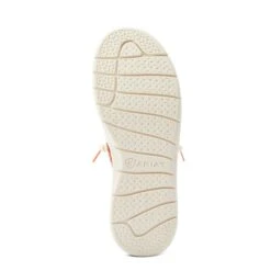 Ariat® Ladies Hilo Aloha Surfing Longhorn Print White Shoes 10044521 -Ariat Shop S23 WMS WEST 10044521 sole