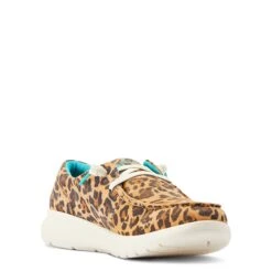 Ariat® Ladies Hilo Lively Leopard Print Slip On Shoes 10044587 11 Ariat® Ladies Hilo Lively Leopard Print Slip On Shoes 10044587 -Ariat Shop S23 WMS WEST 10044587 medial