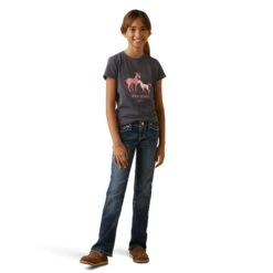 Ariat® Youth Girl's Periscope Cuteness Horse Graphic T-Shirt 10043741 6 Ariat® Youth Girl's Periscope Cuteness Horse Graphic T-Shirt 10043741 -Ariat Shop S23 YTH ENGL 10043741 full
