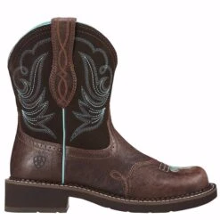 Ariat Ladies Fatbaby Heritage Dapper Royal Choc Short Boots 10016238 -Ariat Shop dd9008 3 1 1af942c7 6b4a 483e b0d7 a2ec20b3ebc9