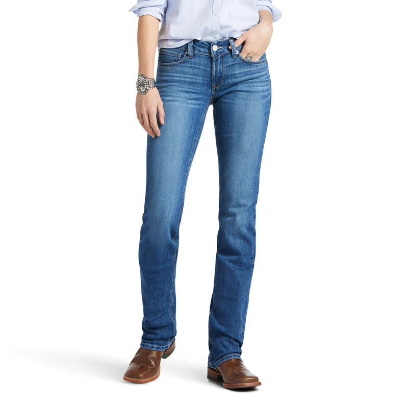 Ariat Ladies R.E.A.L™ Arrow Fit Straight Leg Catherine Maine Jeans 10039605 2 Ariat Ladies R.E.A.L™ Arrow Fit Straight Leg Catherine Maine Jeans 10039605 - Image 2